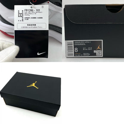 NIKE | ナイキ JORDAN STAY LOYAL 3 スニーカー FB1396-101 ブラック×ホワイト×レッド 26cm【尾張小牧店】