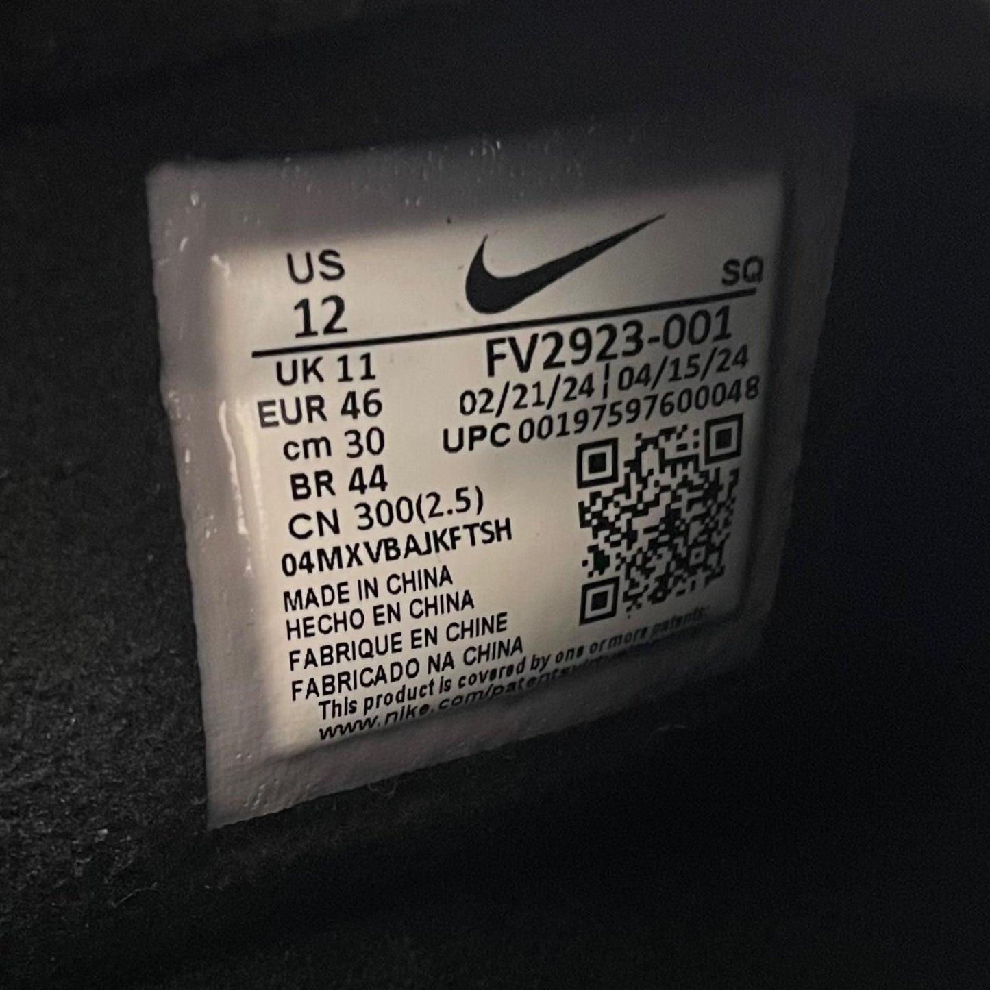 【中古】NIKE | ナイキ ACG Rufus "Black"/ルーファス "ブラック" スリッポン 靴　FV2923-001 ブラック 30cm【尾張小牧店】
