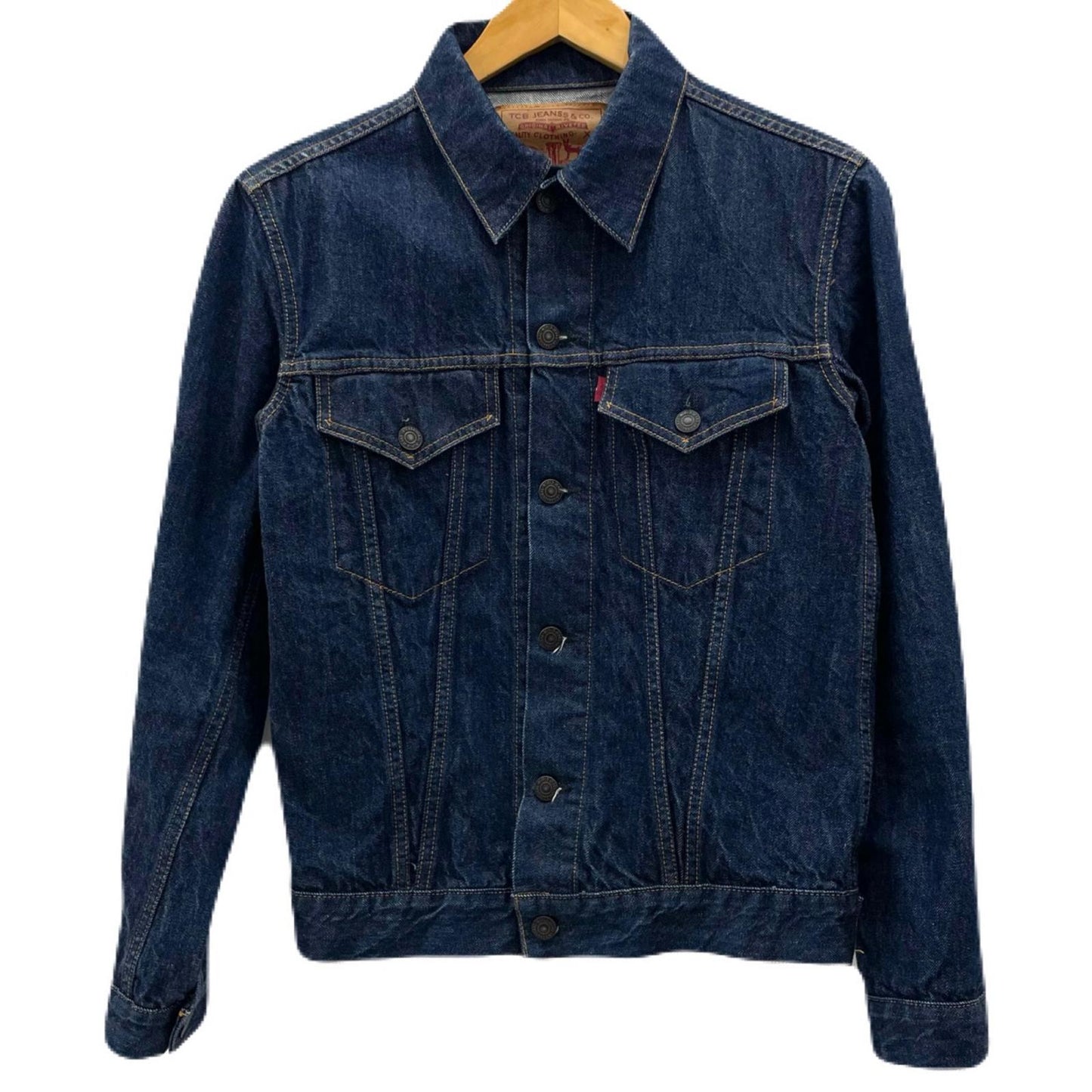 【中古】TCB JEANS | ティーシービ デニムジャケット ネイビー サイズ：34【尾張小牧店】
