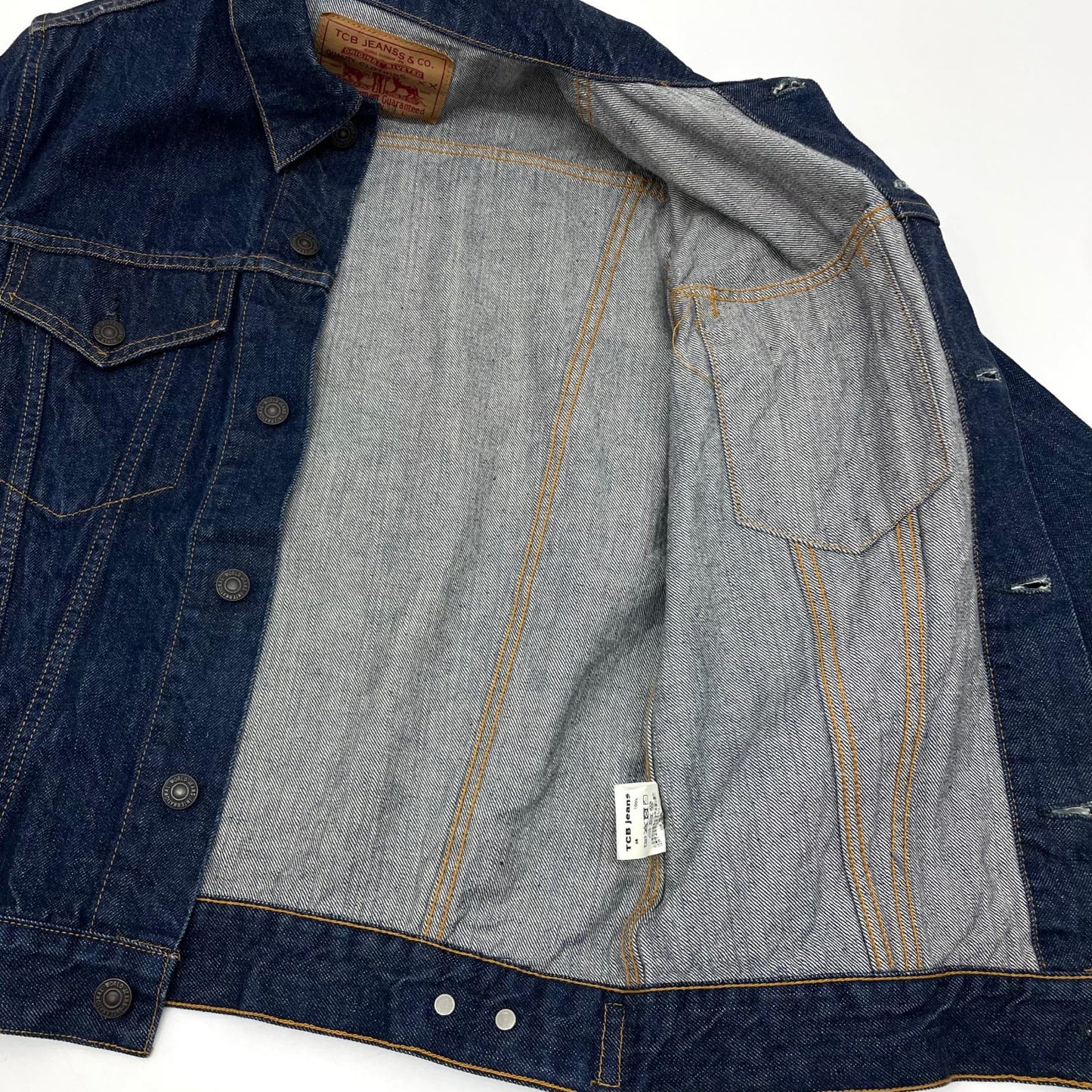 【中古】TCB JEANS | ティーシービ デニムジャケット ネイビー サイズ：34【尾張小牧店】