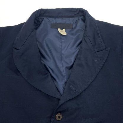 COMME des GARCONS SHIRT | コムデギャルソンシャツ FREEDOM LOGO テーラードジャケット FN-J503-W24-1 ネイビー サイズ：S【尾張小牧店】