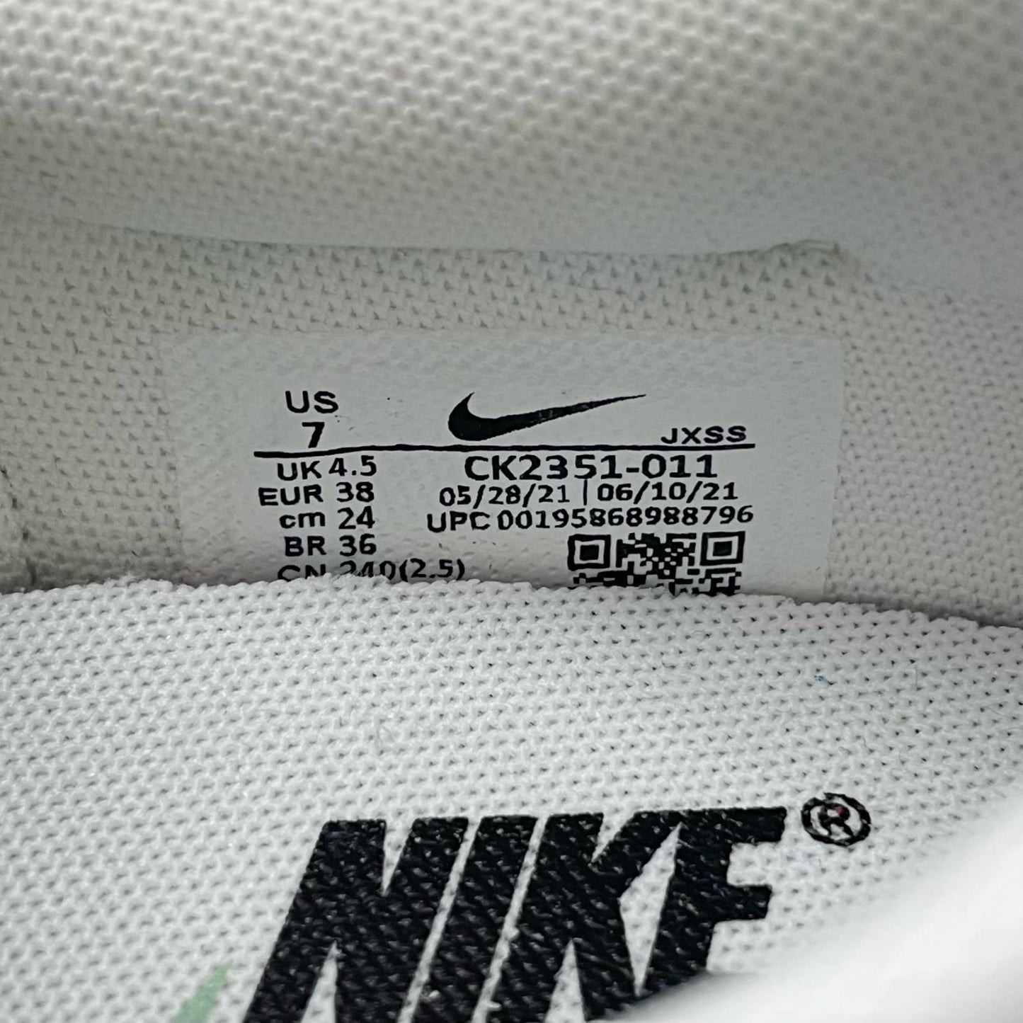 NIKE | ナイキ スニーカー CK2351-011 グリーン×ホワイト 24cm【尾張小牧店】