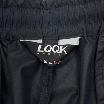 LQQK STUDIO | ルックスタジオ NYLON TRACK PANTS パンツ LQS24PT06 ブラック サイズ：XL【尾張小牧店】