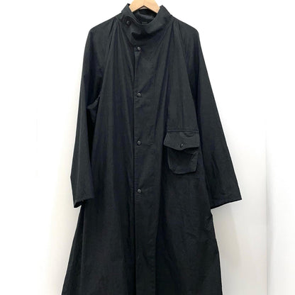 blurhms | ブラームス Cotton Linen Desert Storm Coat その他アウター BHS25S022 ブラック サイズ：3【尾張小牧店】