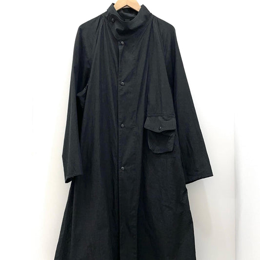blurhms | ブラームス Cotton Linen Desert Storm Coat その他アウター BHS25S022 ブラック サイズ：3【尾張小牧店】