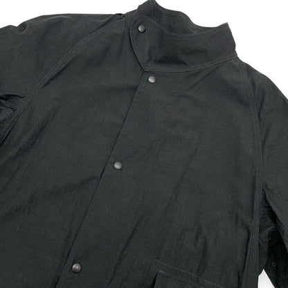 blurhms | ブラームス Cotton Linen Desert Storm Coat その他アウター BHS25S022 ブラック サイズ：3【尾張小牧店】