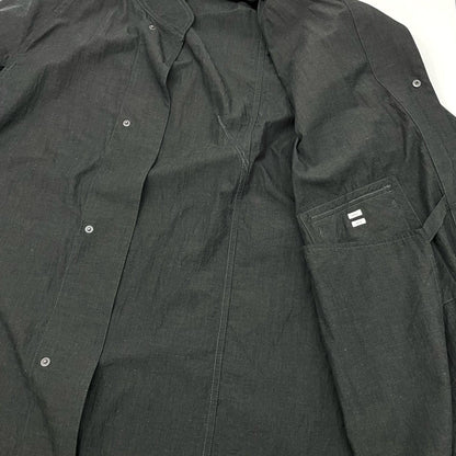 blurhms | ブラームス Cotton Linen Desert Storm Coat その他アウター BHS25S022 ブラック サイズ：3【尾張小牧店】
