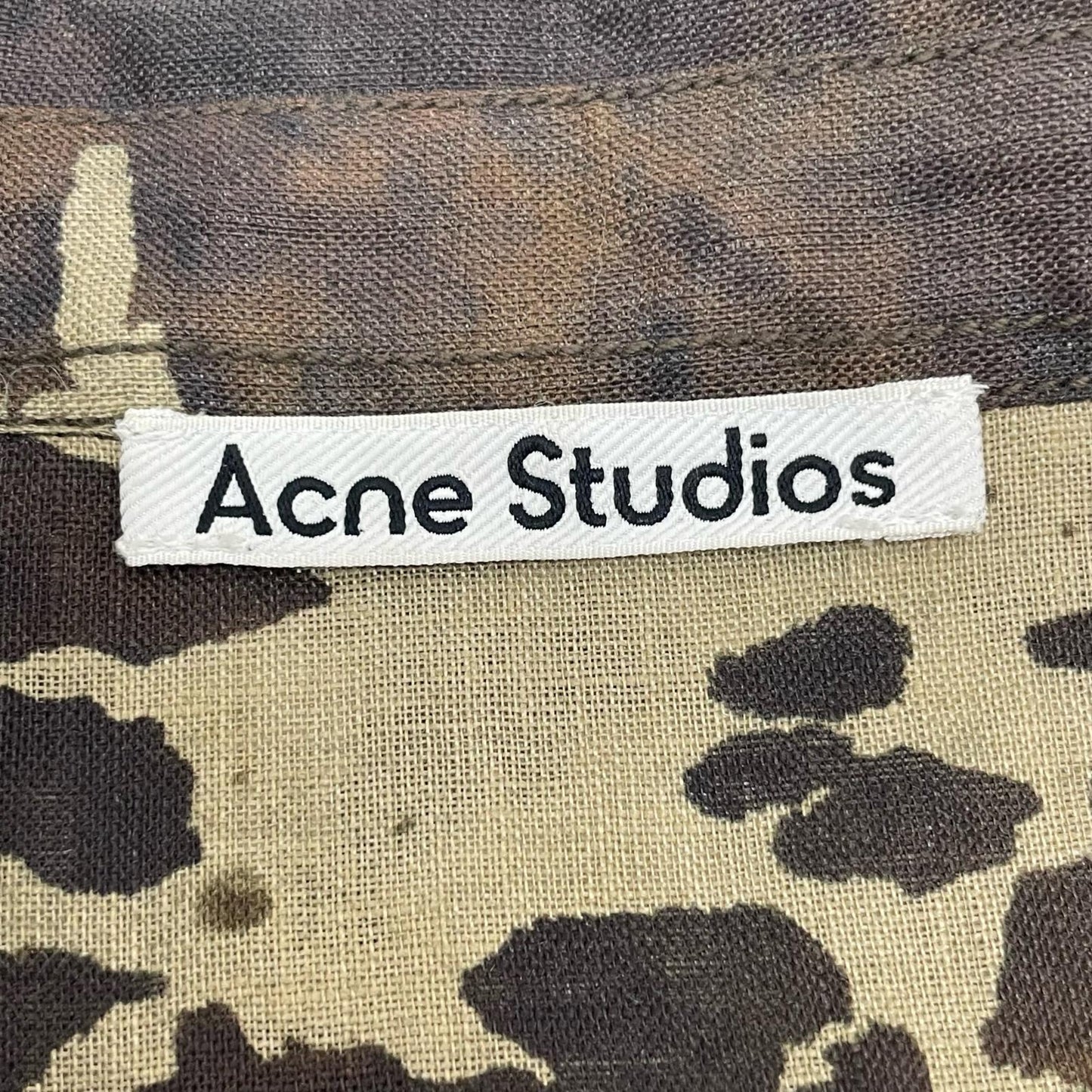 ACNE STUDIOS | アクネストゥディオズ 長袖シャツ A20572 マルチカラー サイズ：34【尾張小牧店】