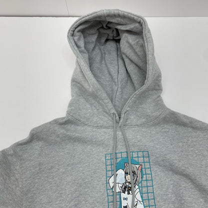 NACHONEKO HOODIE パーカー グレー サイズ：L【尾張小牧店】