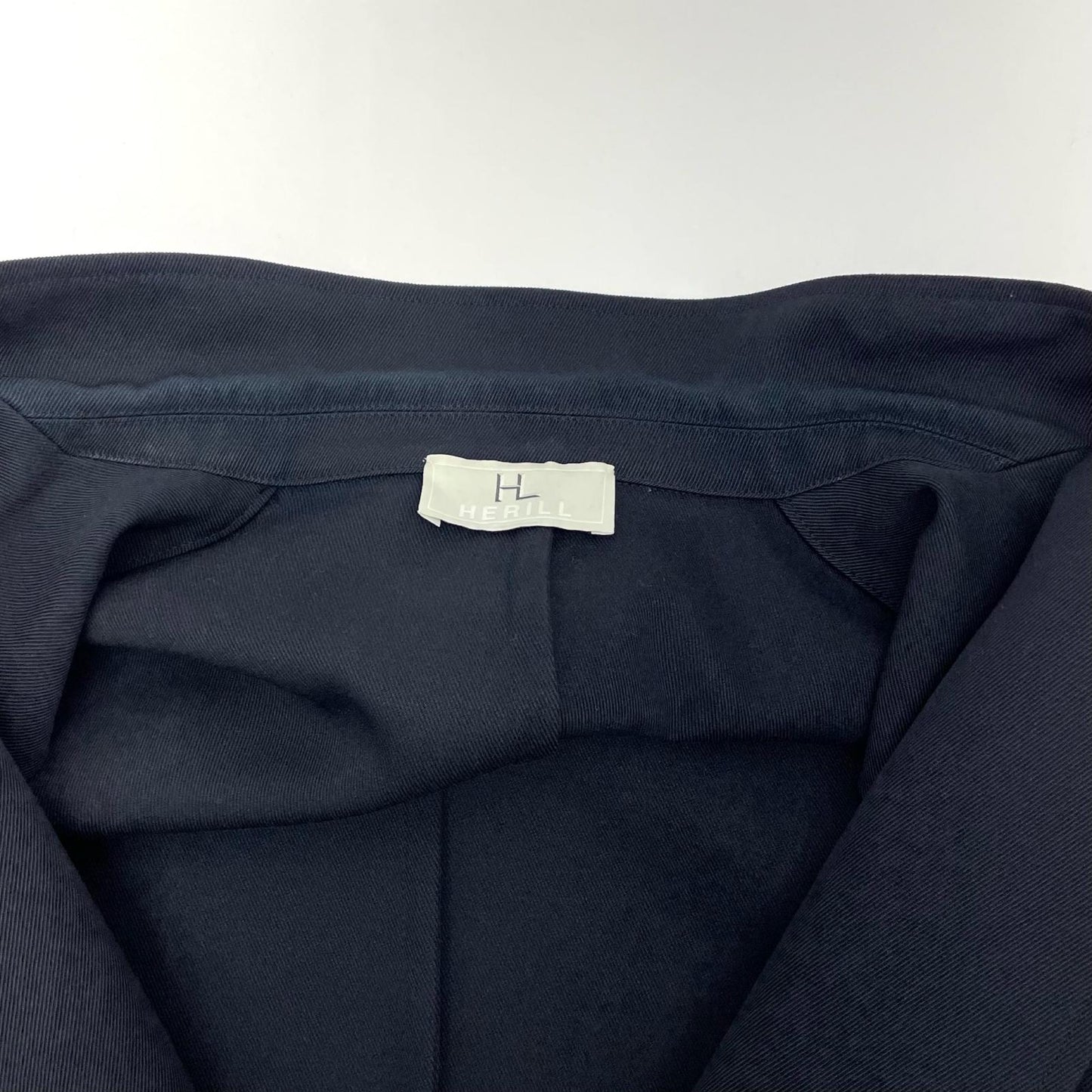 HERILL | ヘリル WOOL SERGE W JACKET その他アウター 21-010-HL-8000-1 ネイビー サイズ：2【尾張小牧店】