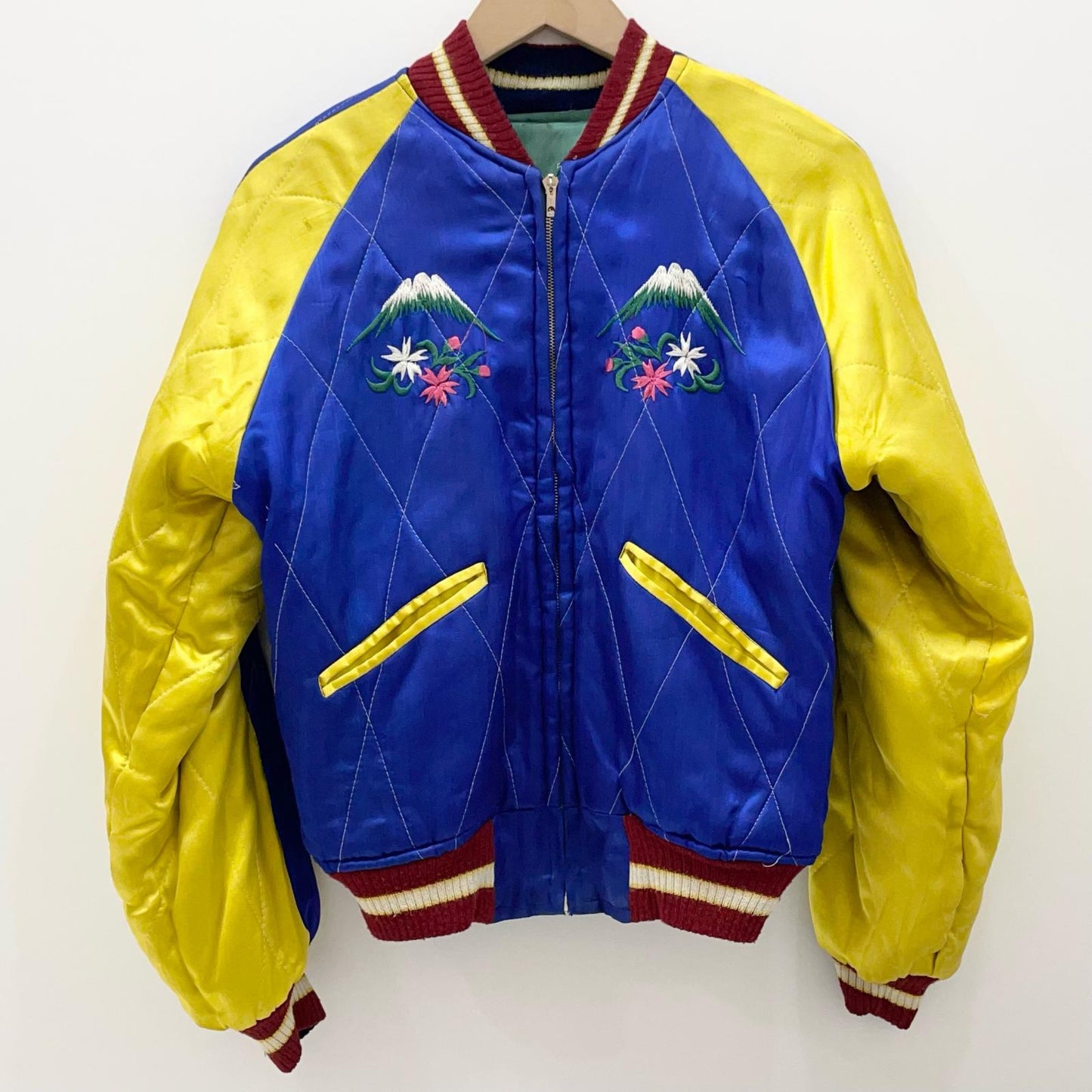 VINTAGE | ビンテージ スーベニアジャケット グリーン×ブルー【尾張小牧店】