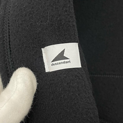 DESCENDANT | ディセンダント CACHALOT FLEECE GOWN その他アウター ブラック サイズ：FreeSize【尾張小牧店】