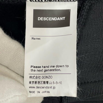 DESCENDANT | ディセンダント CACHALOT FLEECE GOWN その他アウター ブラック サイズ：FreeSize【尾張小牧店】