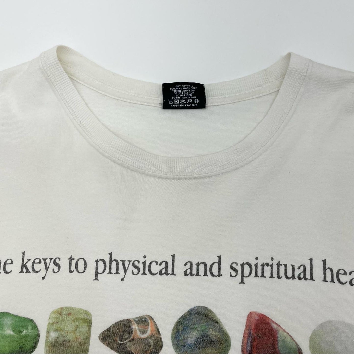 STUSSY | ステューシー STONES PIGMENT DYED TEE 半袖Ｔシャツ ホワイト サイズ：L【尾張小牧店】