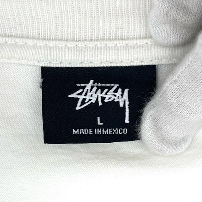 STUSSY | ステューシー STONES PIGMENT DYED TEE 半袖Ｔシャツ ホワイト サイズ：L【尾張小牧店】