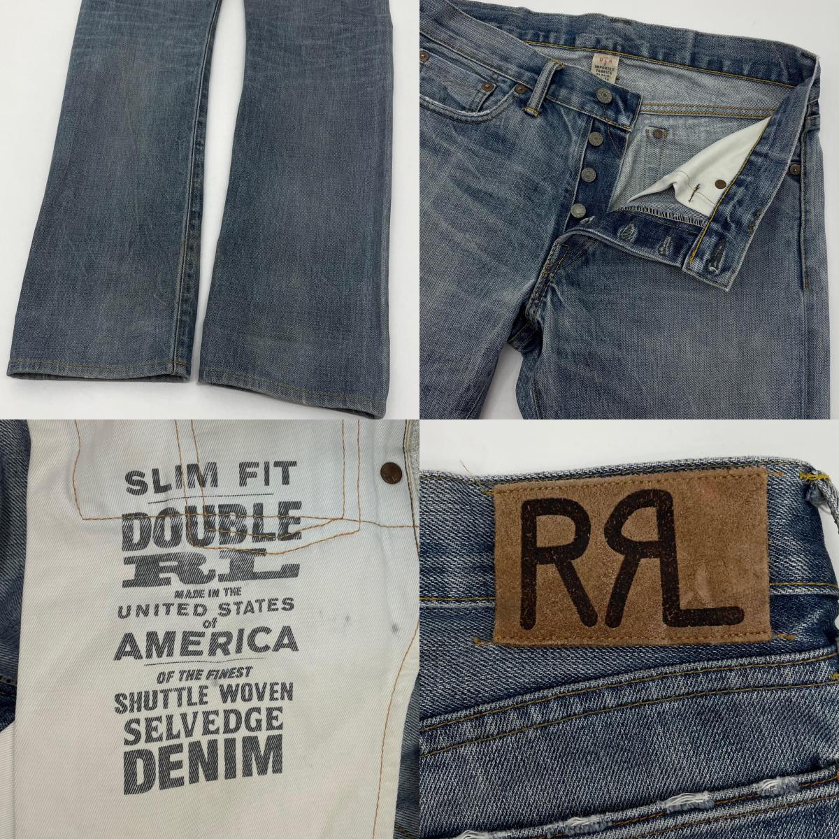 【中古】RRL(RALPH LAUREN) | ダブルアールエルラルフローレン デニムパンツ ブルー サイズ：30【尾張小牧店】