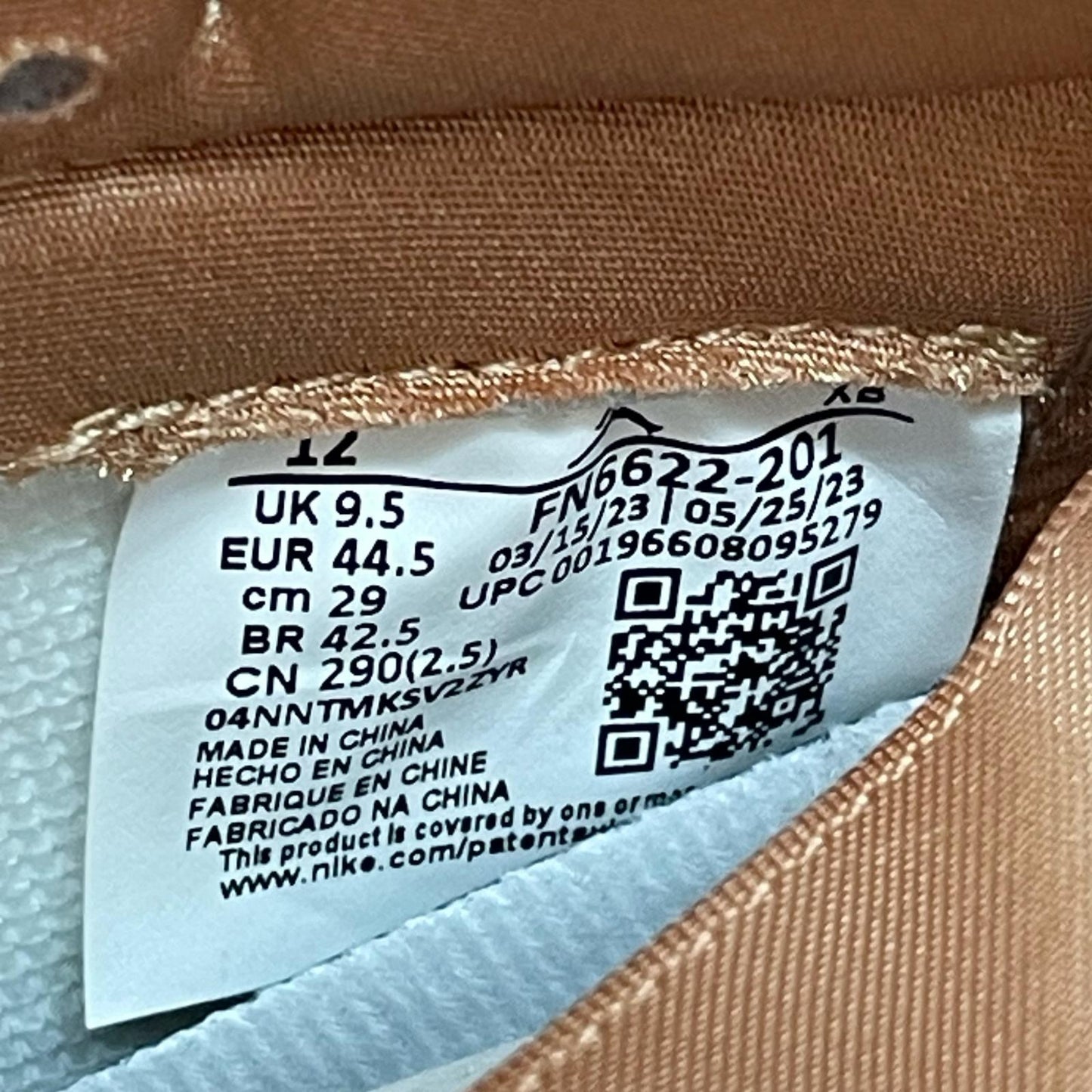 NIKE | ナイキ Air Jordan 1 Retro High OG スニーカー FN6622-201 ブラウン 29cm