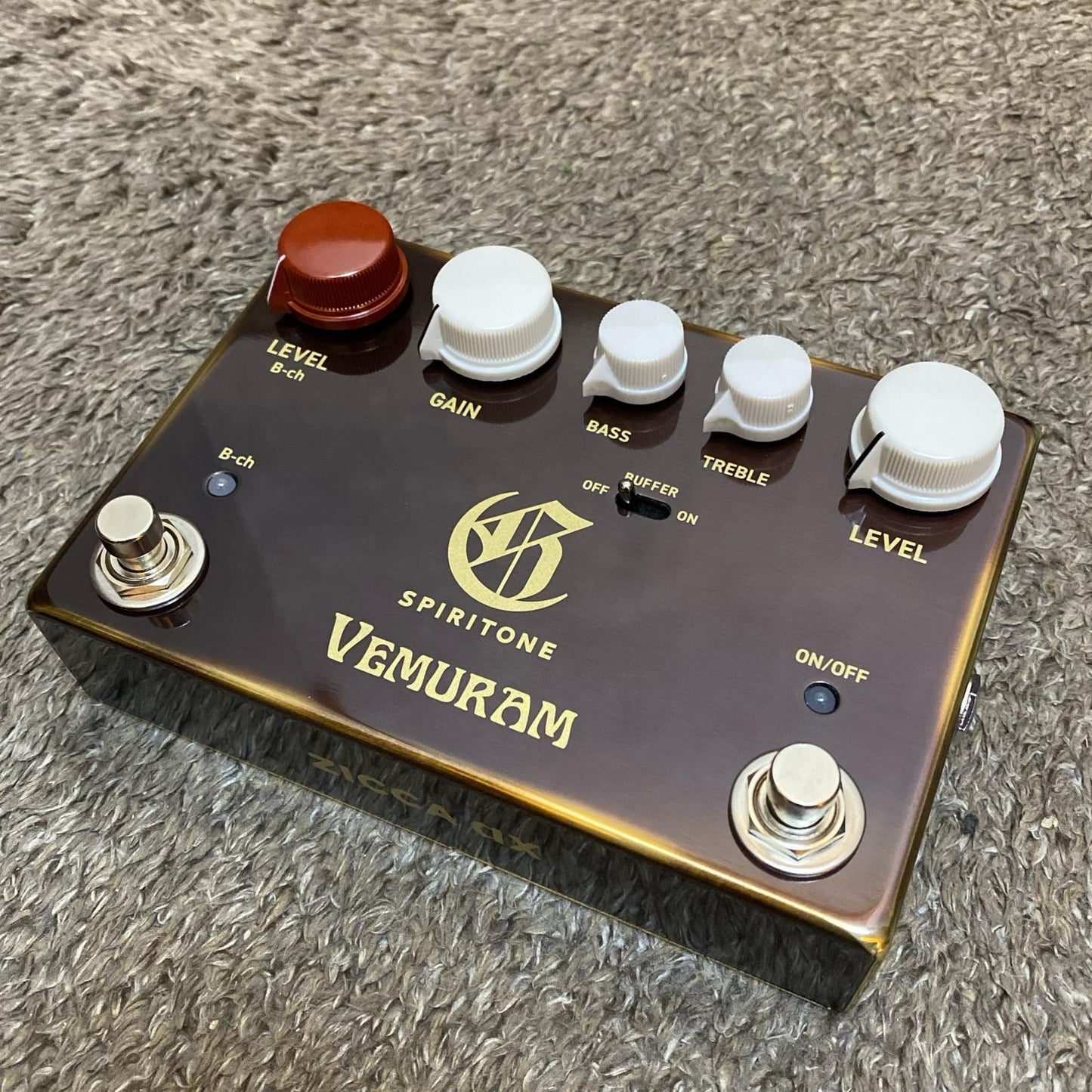 【新品】 VEMURAM | ベムラム　ヴェムラム 楽器 SPIRITONE Char Signature OVERDRIVE【尾張小牧店】