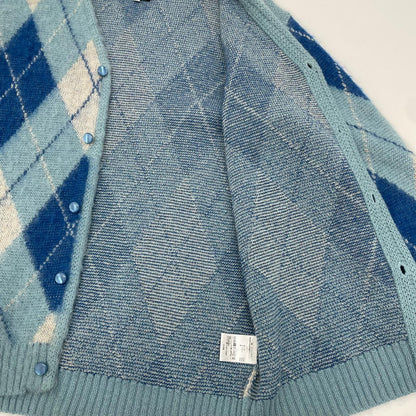 Needles | ニードルス カーディガン LQ271 ブルー×ホワイト サイズ：XS【尾張小牧店】