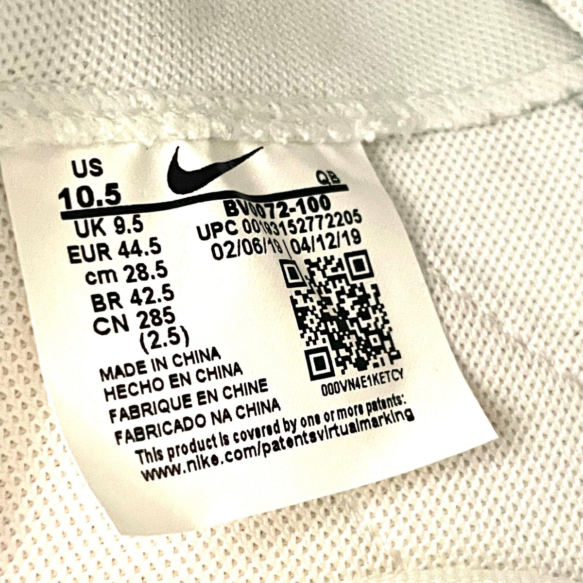 NIKE | ナイキ BLAZER MID/SACAI スニーカー 28.5cm BV0072-100 その他【尾張小牧店】