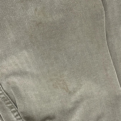 MILITARY衣料 | ミリタリーイリョウ HBTアーミーシャツ 長袖シャツ カーキ【尾張小牧店】