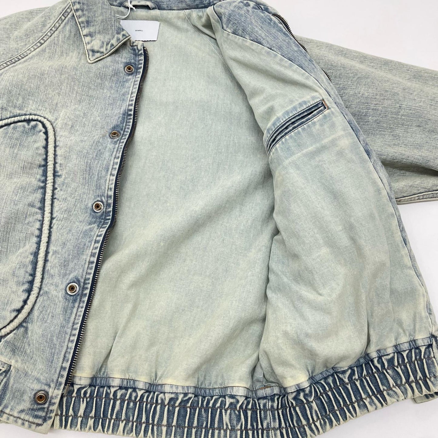 SUGARHILL | シュガーヒル PIPING DENIM BOMBER JACKET デニム 2541000401 ブルー サイズ：2【尾張小牧店】