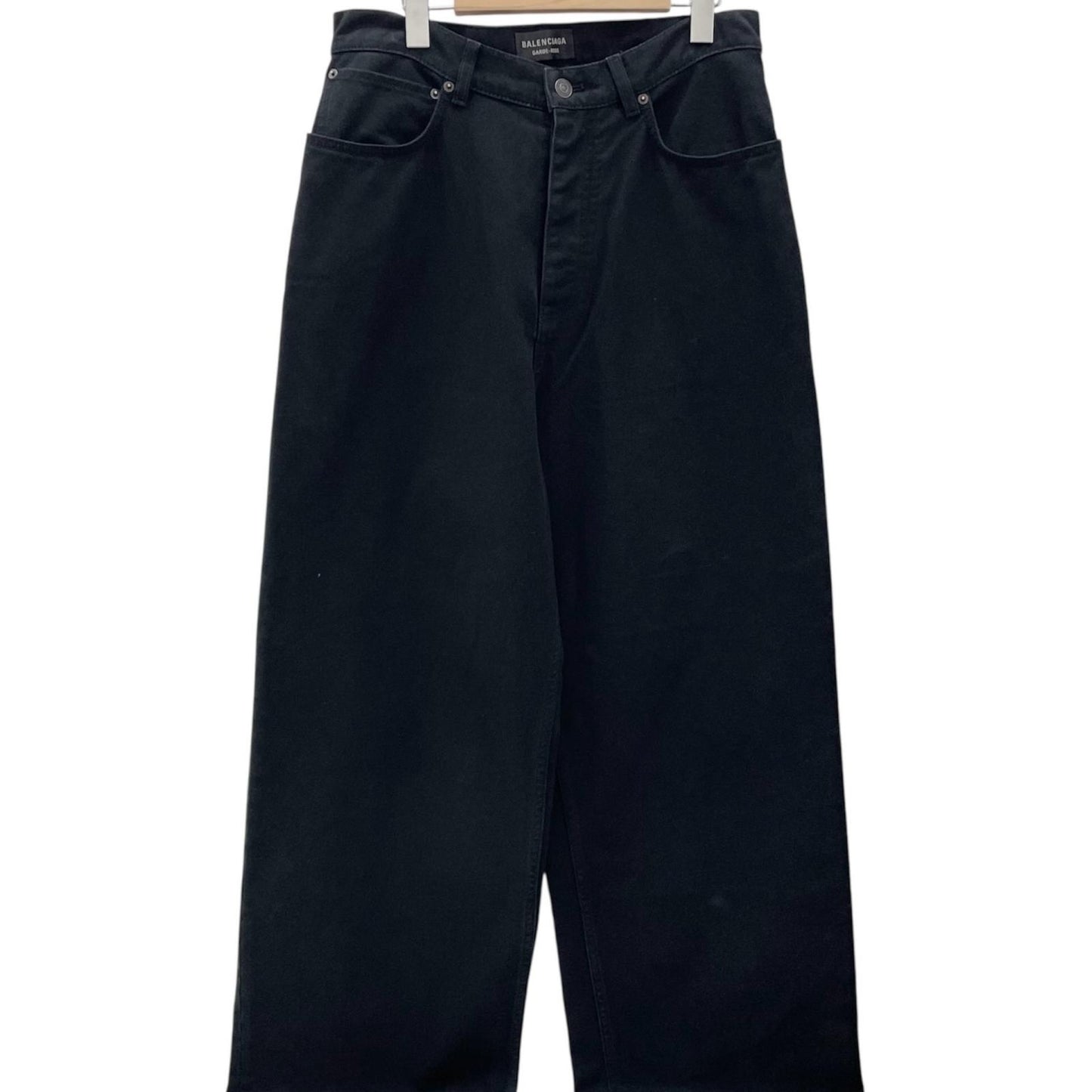 BALENCIAGA | バレンシアガ Baggy Pant デニムパンツ 773763 TNW11 ブラック サイズ：XS【尾張小牧店】