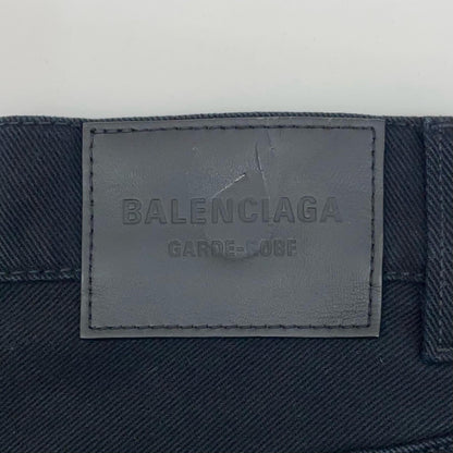 BALENCIAGA | バレンシアガ Baggy Pant デニムパンツ 773763 TNW11 ブラック サイズ：XS【尾張小牧店】