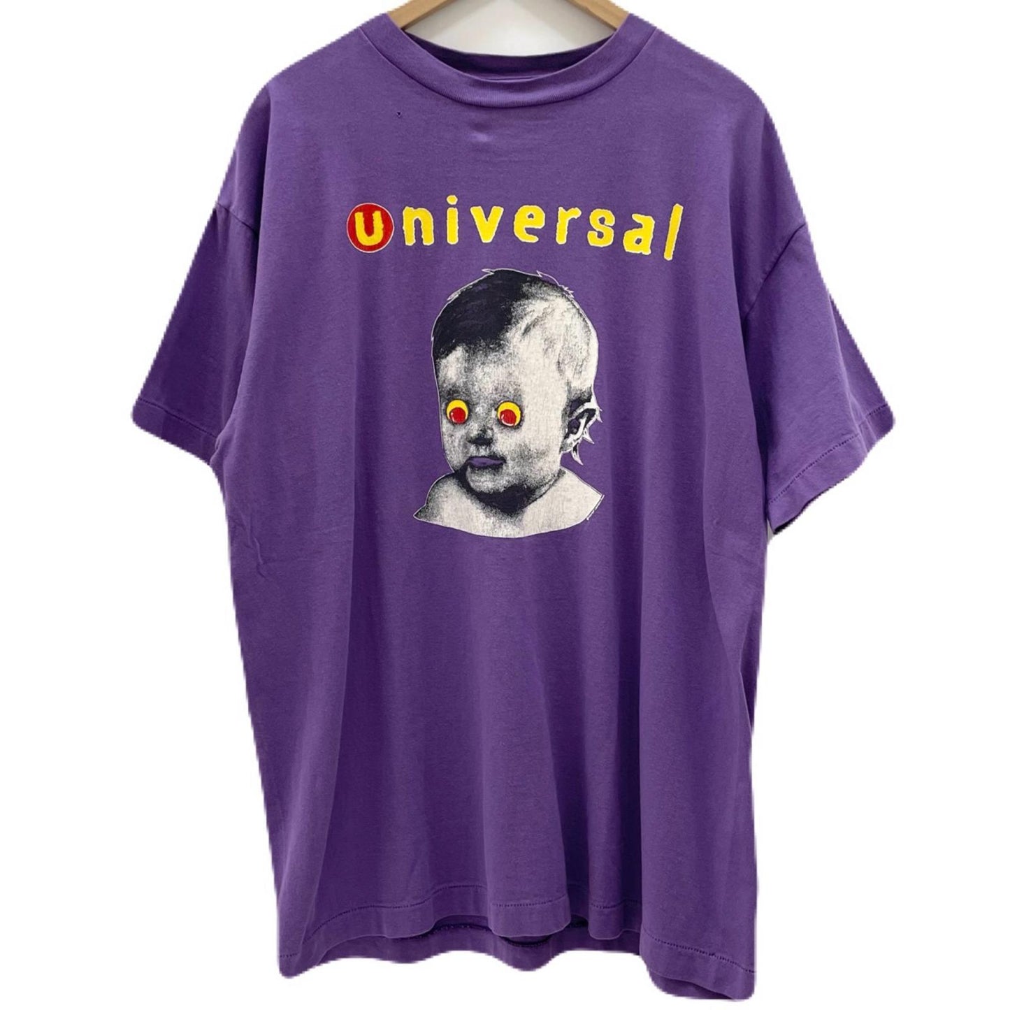 SAINT MICHAEL | セントマイケルセイントマイケル SS TEE UNIVERSAL 半袖Ｔシャツ SM-YS8-0000-014 パープル サイズ：L【尾張小牧店】