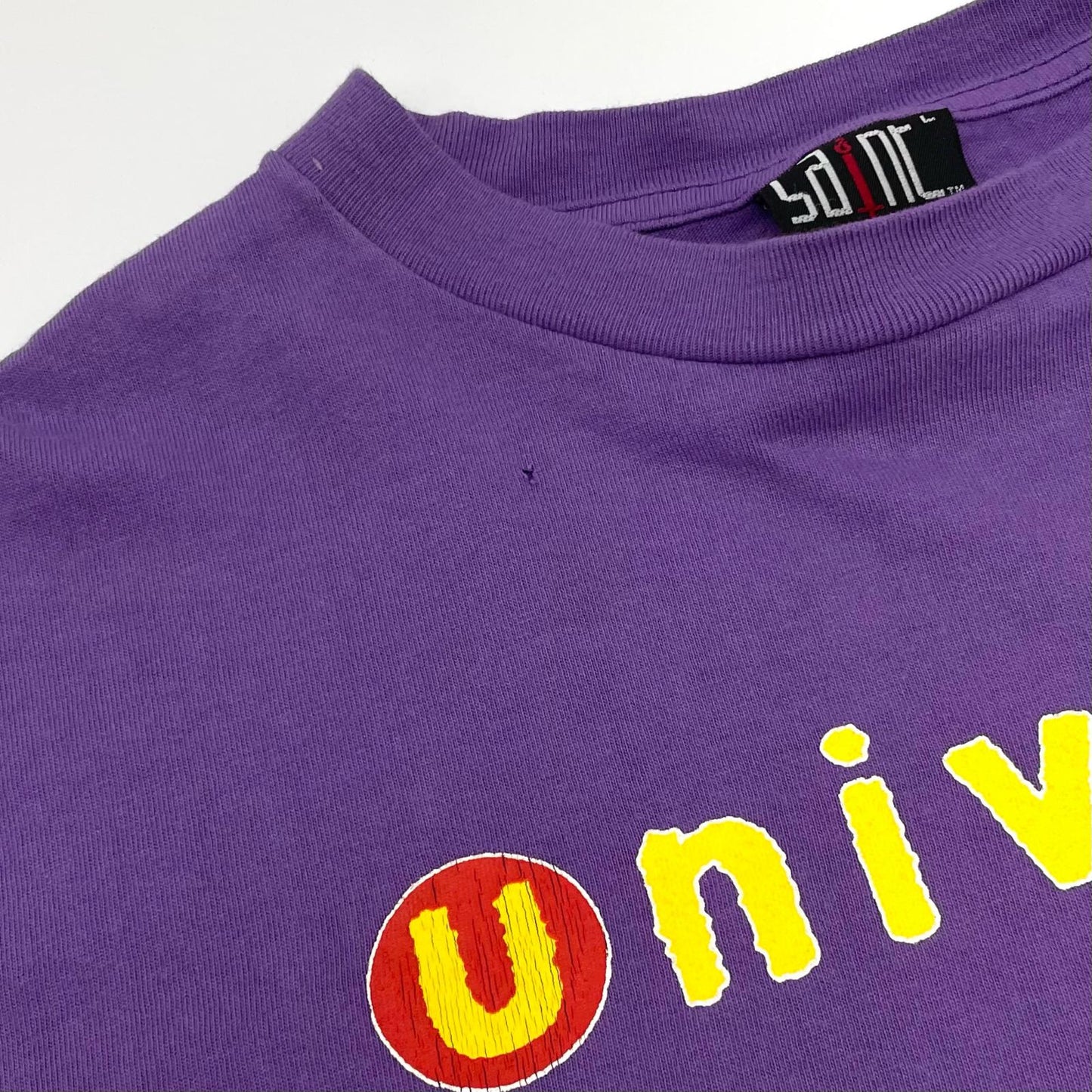 SAINT MICHAEL | セントマイケルセイントマイケル SS TEE UNIVERSAL 半袖Ｔシャツ SM-YS8-0000-014 パープル サイズ：L【尾張小牧店】