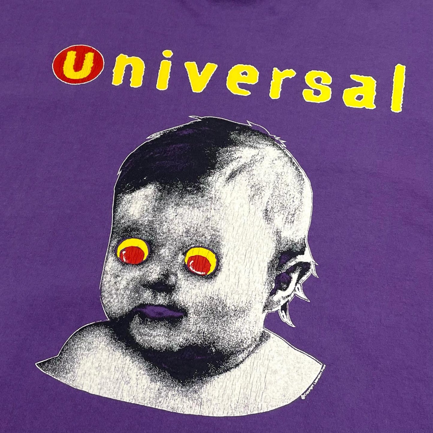 SAINT MICHAEL | セントマイケルセイントマイケル SS TEE UNIVERSAL 半袖Ｔシャツ SM-YS8-0000-014 パープル サイズ：L【尾張小牧店】