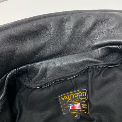 VANSON | バンソン レザー ブラック サイズ：38【尾張小牧店】