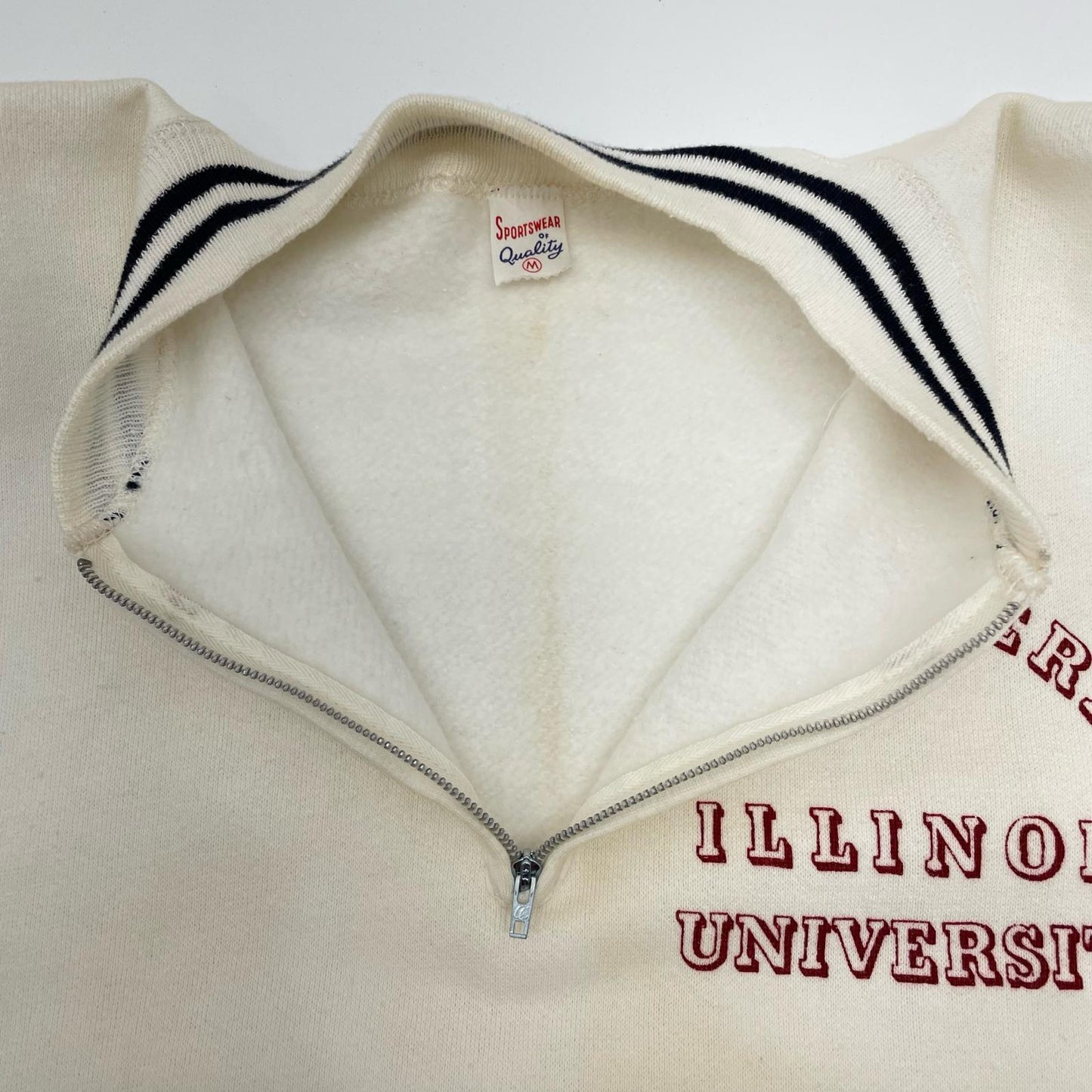 VINTAGE | ビンテージ HALF ZIP スウェット スウェット ホワイト【尾張小牧店】