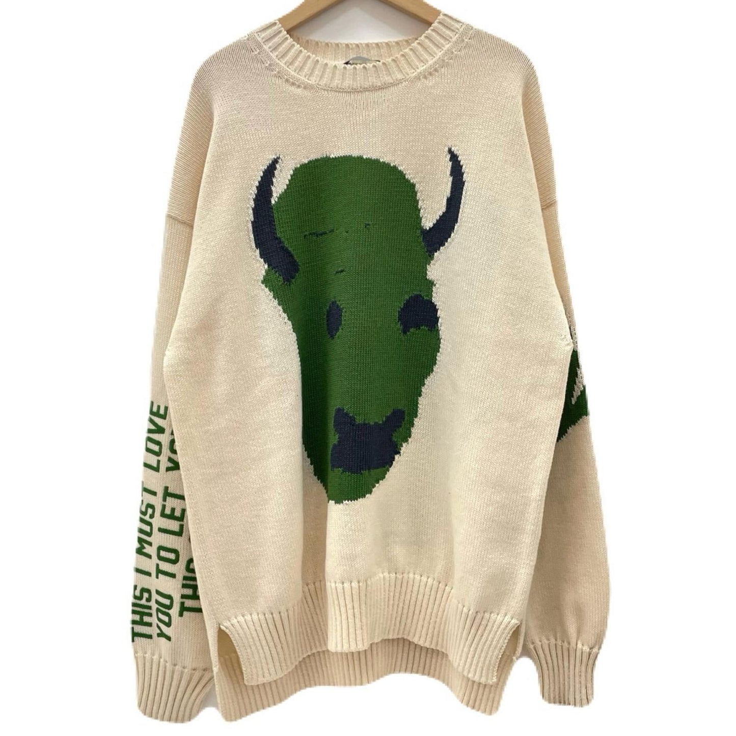 Dior | ディオール Cactus Jack Oversize Sweater ニット 283M661AT314 ベージュ サイズ：38【尾張小牧店】