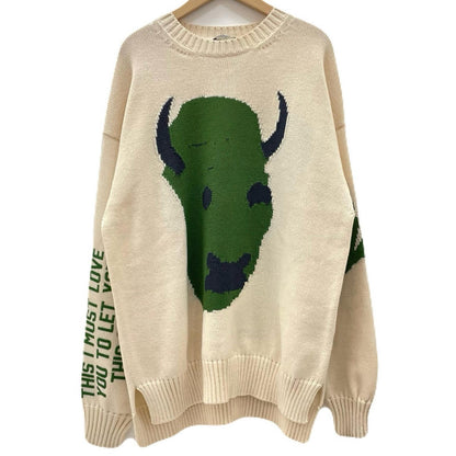 Dior | ディオール Cactus Jack Oversize Sweater ニット 283M661AT314 ベージュ サイズ：38【尾張小牧店】