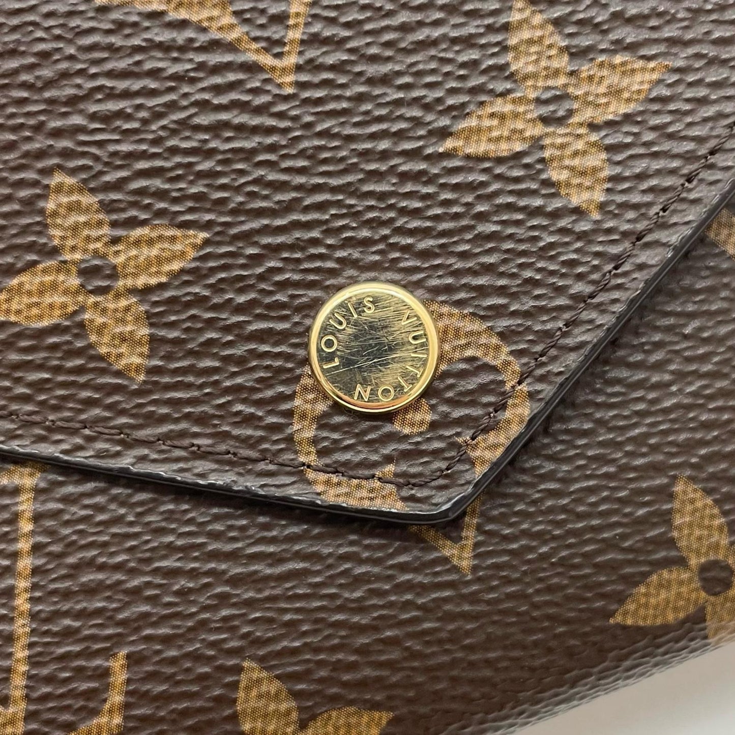 LOUIS VUITTON | ルイ・ヴィトン 三つ折り財布 ブラウン【尾張小牧店】