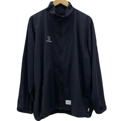 W)TAPS | ダブルタップス TRACK JACKET NYLON TUSSAH ナイロンジャケット 221WVDT-JKM03 ブラック サイズ：3【尾張小牧店】