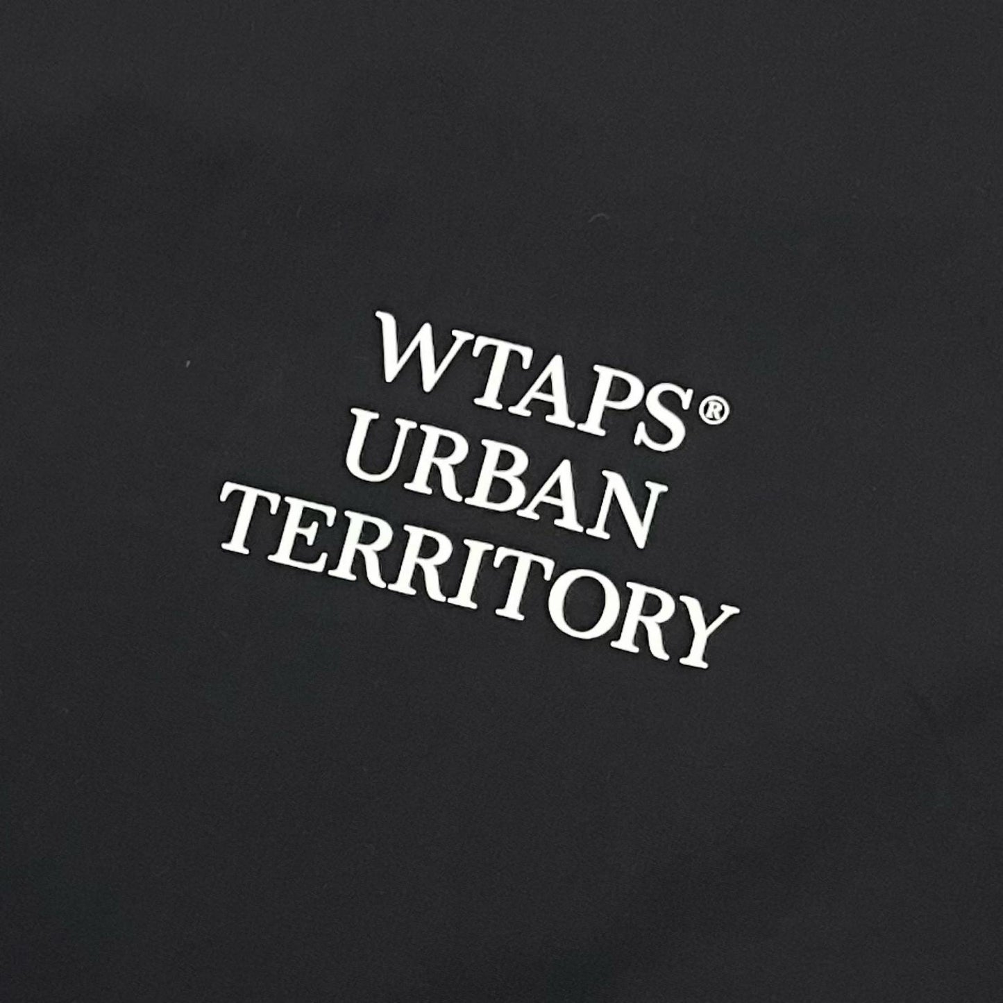 W)TAPS | ダブルタップス TRACK JACKET NYLON TUSSAH ナイロンジャケット 221WVDT-JKM03 ブラック サイズ：3【尾張小牧店】
