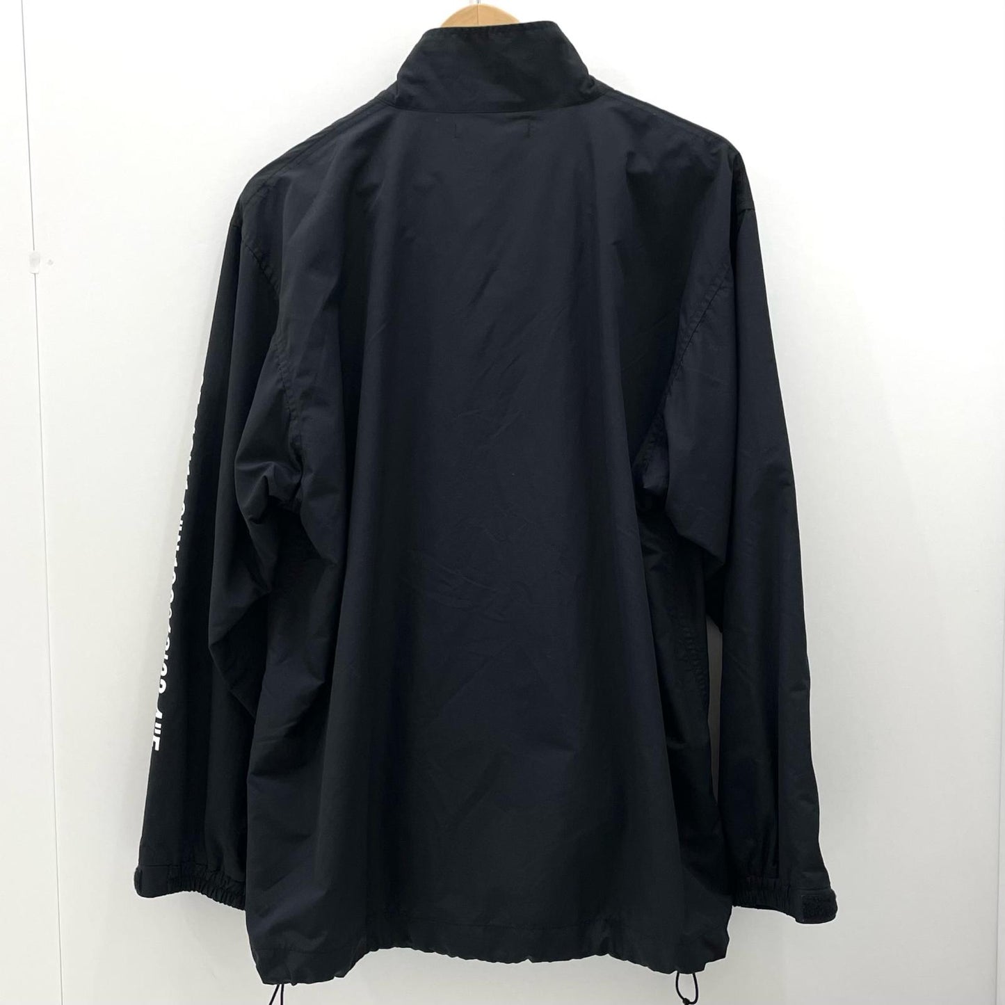 W)TAPS | ダブルタップス TRACK JACKET NYLON TUSSAH ナイロンジャケット 221WVDT-JKM03 ブラック サイズ：3【尾張小牧店】