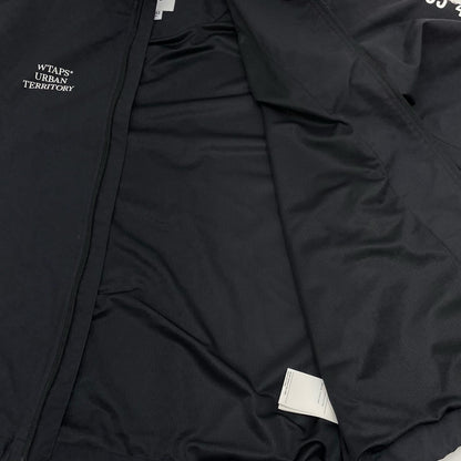 W)TAPS | ダブルタップス TRACK JACKET NYLON TUSSAH ナイロンジャケット 221WVDT-JKM03 ブラック サイズ：3【尾張小牧店】