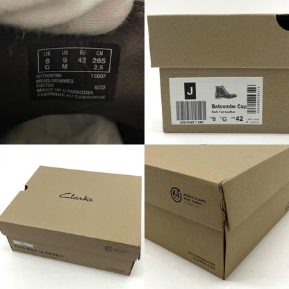 Clarks | クラークス Batcombe Cap ブーツ ブラウン 26.5cm【尾張小牧店】