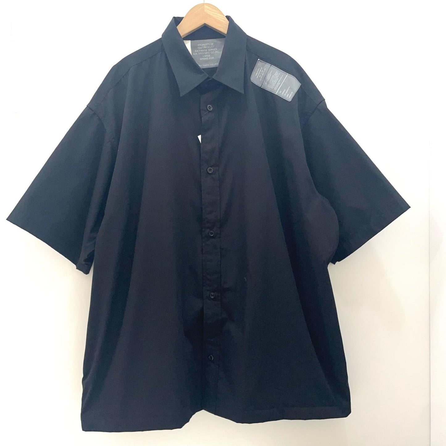 N.HOOLYWOOD | エヌハリウッド 半袖シャツ 9251-SH50-005 ブラック サイズ：40【尾張小牧店】