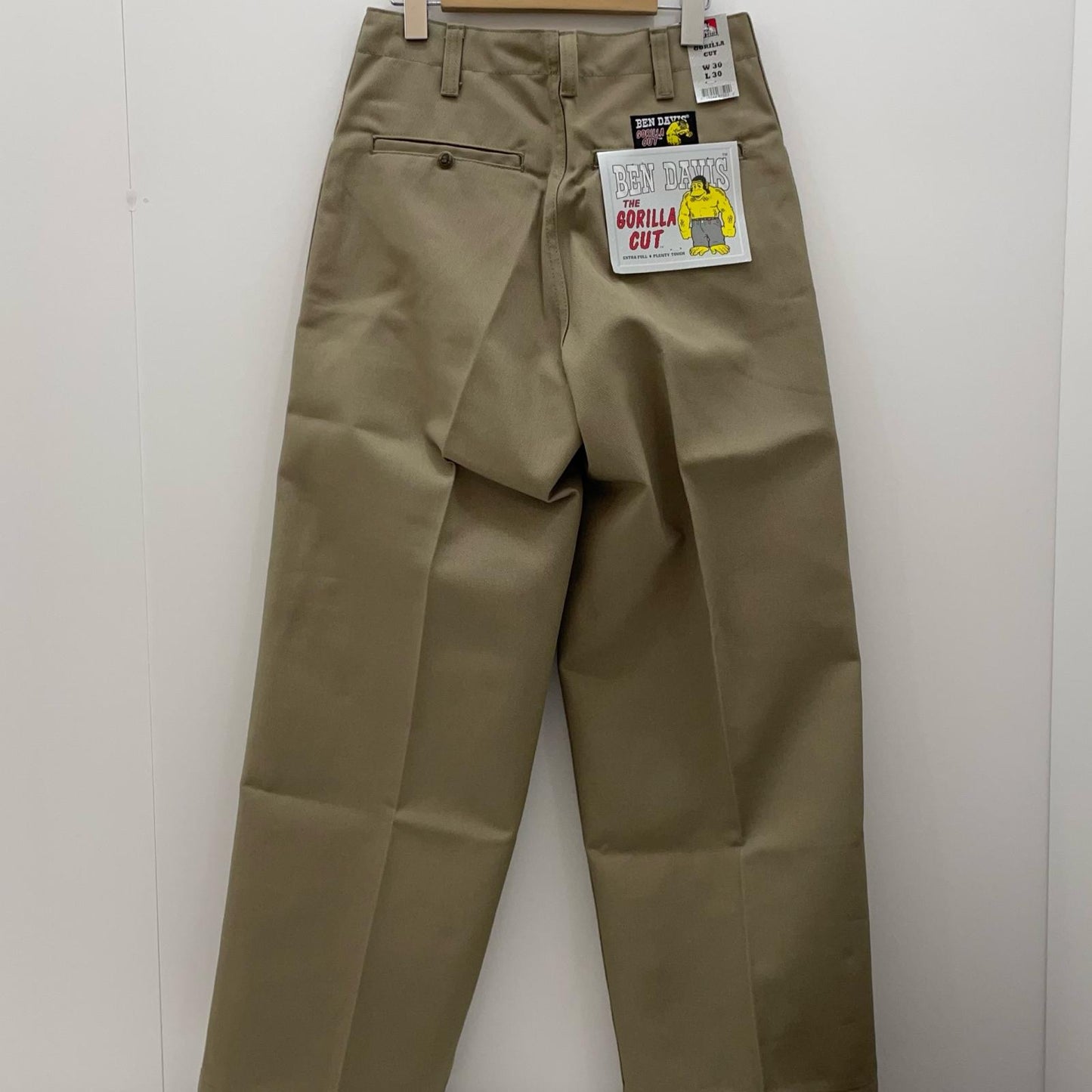BEN DAVIS | ベンデイビス GORILLA CUT パンツ ブラウン サイズ：30【尾張小牧店】