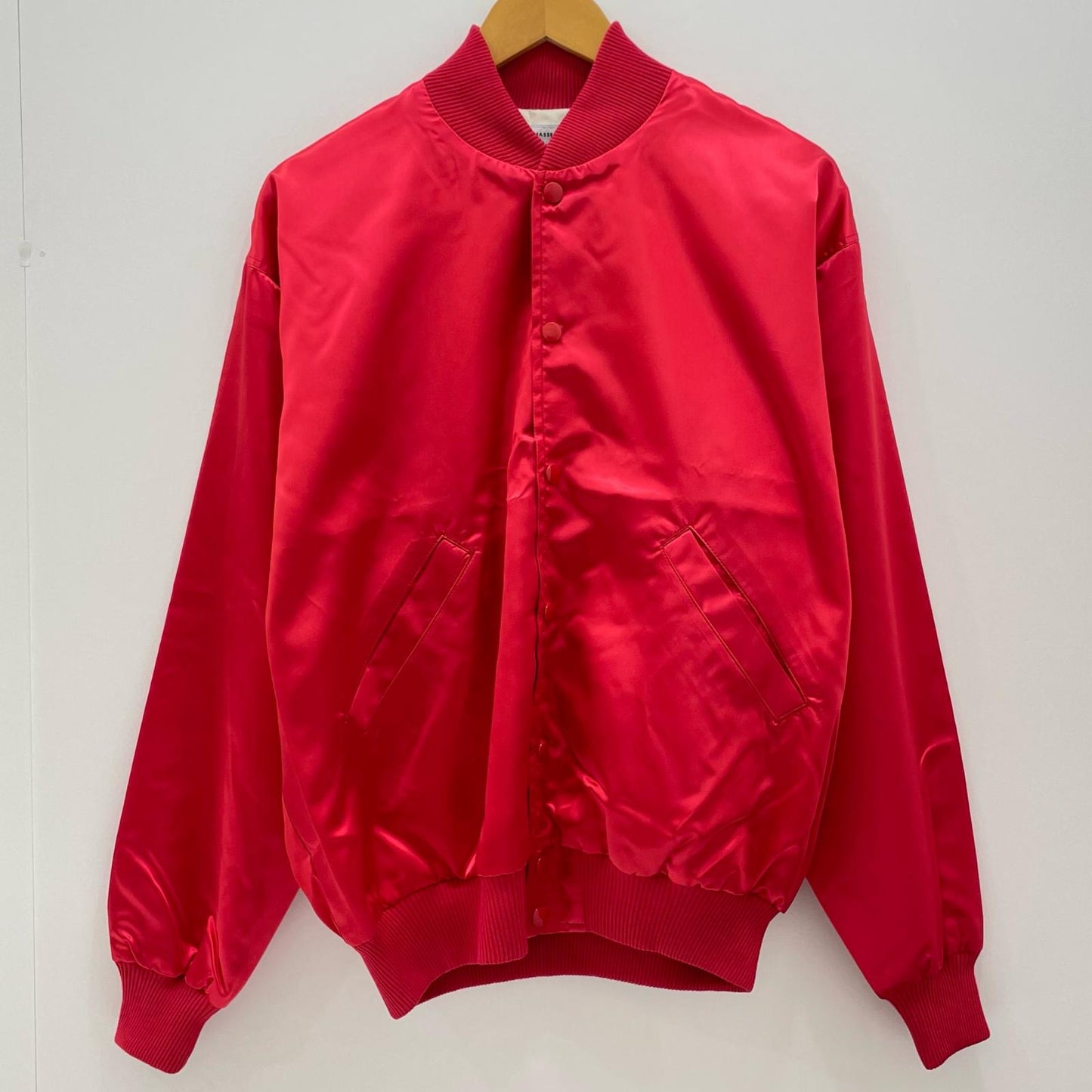 MASSES | マシス SATIN JKT スーベニアジャケット レッド サイズ：M【尾張小牧店】