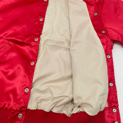 MASSES | マシス SATIN JKT スーベニアジャケット レッド サイズ：M【尾張小牧店】