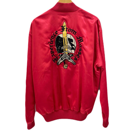MASSES | マシス SATIN JKT スーベニアジャケット レッド サイズ：L【尾張小牧店】