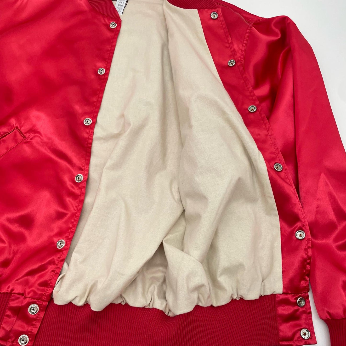 MASSES | マシス SATIN JKT スーベニアジャケット レッド サイズ：L【尾張小牧店】