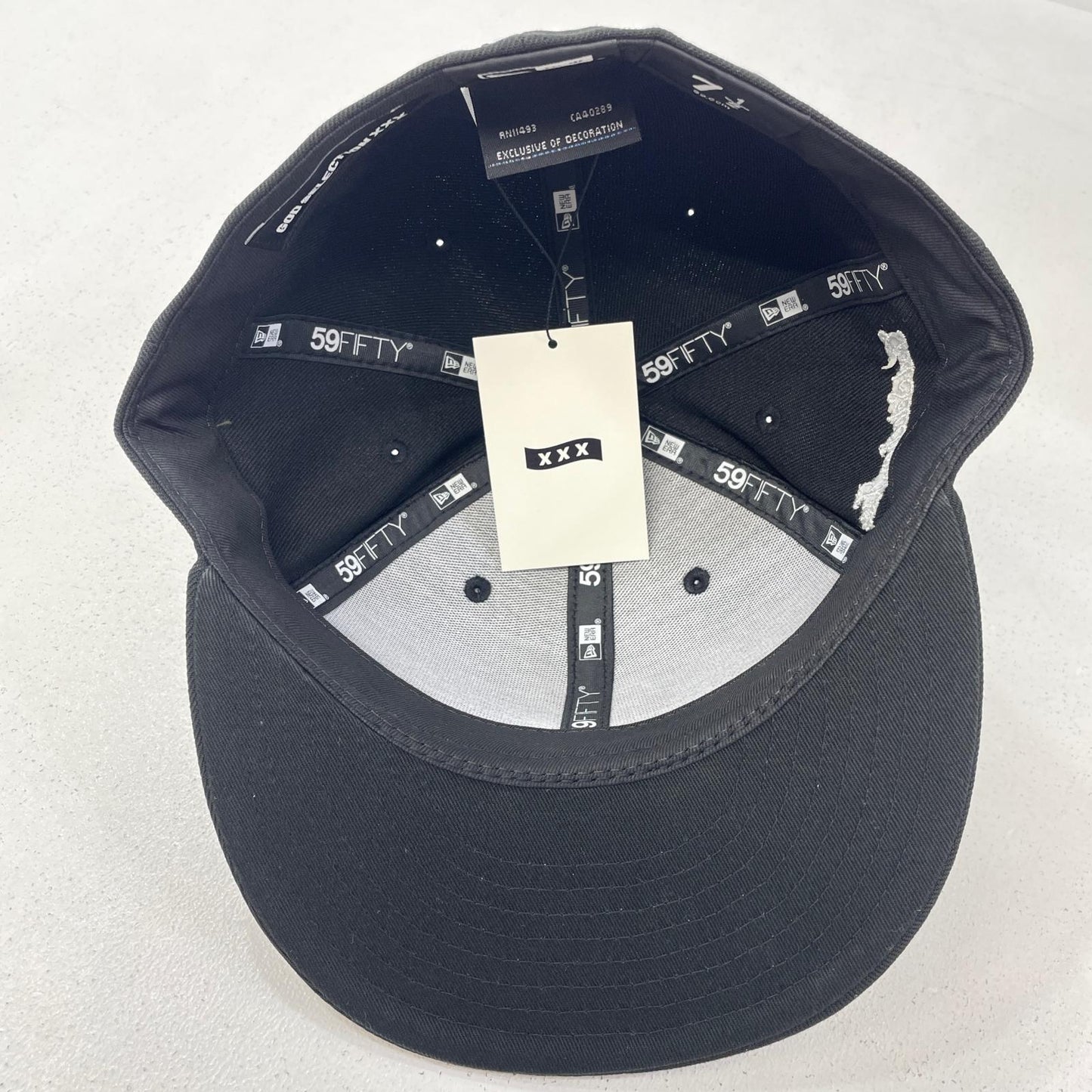 NEW ERA | ニューエラ 7 1/2 (59.6cm) 59FIFTY キャップ GX-A25-HT-03 ブラック【尾張小牧店】
