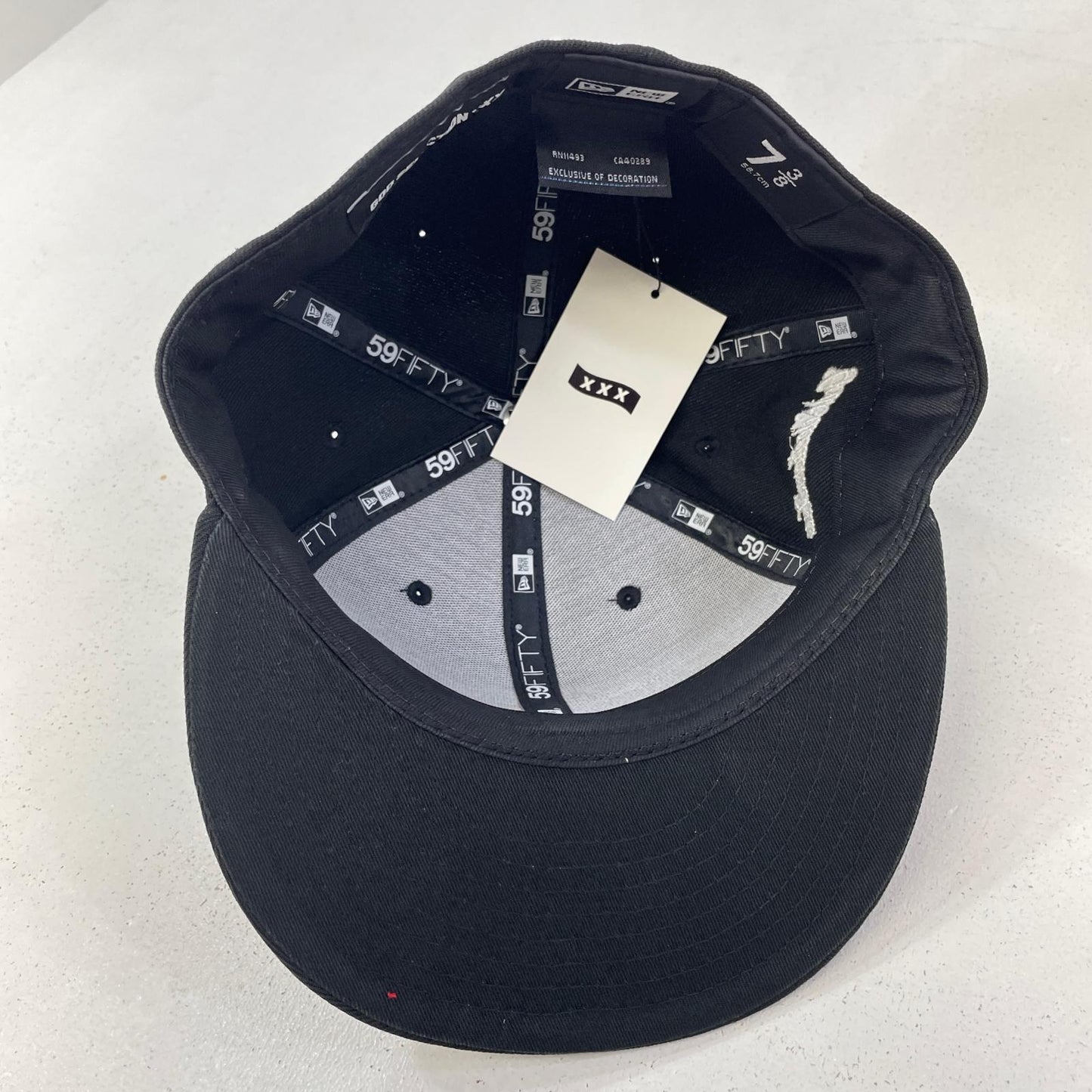 NEW ERA | ニューエラ 7 3/8 (58.7cm) 59FIFTY キャップ GX-A25-HT-03 ブラック【尾張小牧店】