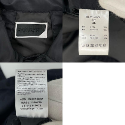 PHINGERIN | フィンガリン ARROW COACH JACKET その他アウター PD-251-JK-061 ブラック サイズ：XL【尾張小牧店】